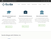 Tablet Screenshot of navigoprep.com